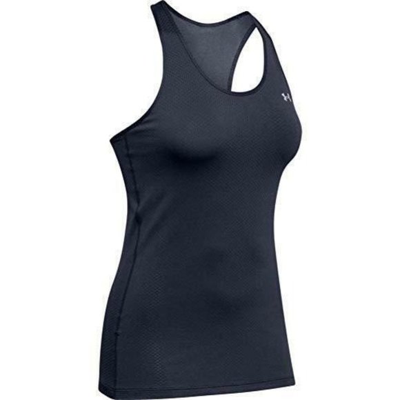 Under Armour Women's HeatGear Armour Racer Tank , Midnight Navy Size XL NWT - Picture 3 of 3
